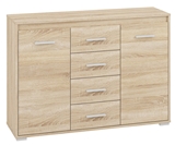 Show details for ML Meble Avo 14 Chest Of Drawers Sonoma Oak