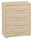 Show details for ML Meble Avo 15 Chest Of Drawers Sonoma Oak