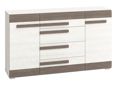 Picture of ML Meble Blanco 06 Chest Of Drawers White/Gray