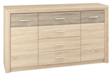 Show details for ML Meble Castel 08 Chest Of Drawers Sonoma Oak