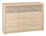 Show details for ML Meble Castel 09 Chest Of Drawers Sonoma Oak