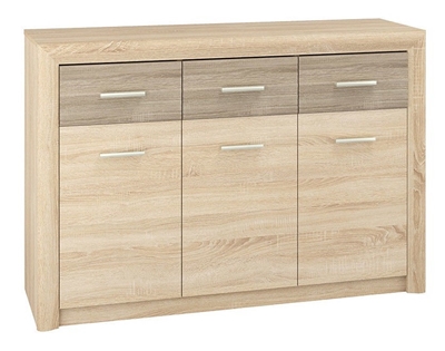 Picture of ML Meble Castel 10 Chest Of Drawers Sonoma Oak