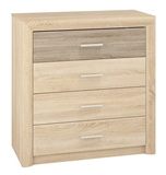 Show details for ML Meble Castel 11 Chest Of Drawers Sonoma Oak