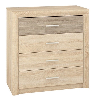 Picture of ML Meble Castel 11 Chest Of Drawers Sonoma Oak