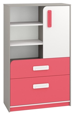 Picture of ML Meble Chest Of Drawers IQ 07 Pink