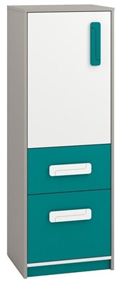 Picture of ML Meble Chest Of Drawers IQ 08 Turquoise