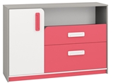 Show details for ML Meble Chest Of Drawers IQ 09 Pink