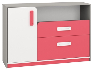 Picture of ML Meble Chest Of Drawers IQ 09 Pink