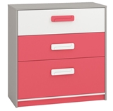 Show details for ML Meble Chest Of Drawers IQ 10 Pink