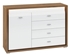 Picture of ML Meble Dallas 03 Chest Of Drawers Walnut/White