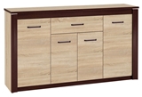 Show details for ML Furniture Oliwier 09 Chest Of Drawers Sonoma Oak / Wenge