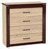 Picture of ML Furniture Oliwier 12 Chest Of Drawers Sonoma Oak / Wenge