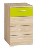 Show details for ML Furniture Optimal 23 Sonoma Oak / Green