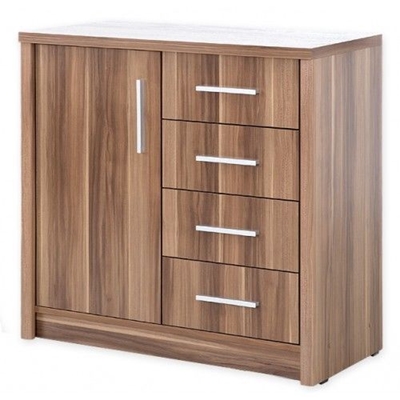 Picture of Stolar Malta 1 Chest Of Drawers Plumwood