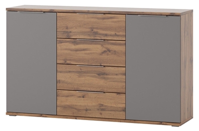 Picture of Szynaka Meble Livorno 45 Drawer 150x90x38cm Gray