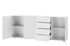 Picture of Szynaka Meble Lucca 03 Drawer 200x83x38cm White