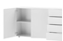 Picture of Szynaka Meble Lucca 03 Drawer 200x83x38cm White