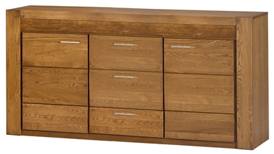 Picture of Szynaka Meble Velvet 47 Drawer 181x88x42cm Oak