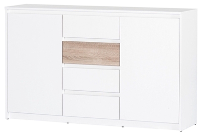 Picture of Szynaka Meble Wenecja 06 Drawer 145x90x38cm White