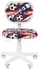 Picture of Children&#39;s chair Chairman 106 Football White