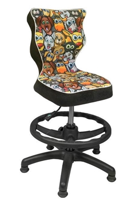 Picture of Children&#39;s chair Entelo ST28 Animals, 335x300x895 mm