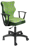 Show details for Children&#39;s chair Entelo ST29 Black / Green, 400x370x1010 mm
