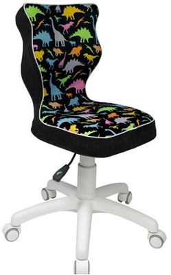 Picture of Children&#39;s chair Entelo ST30 White / Black, 370x350x830 mm