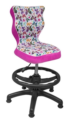 Picture of Children&#39;s chair Entelo ST31 Pink Butterflies