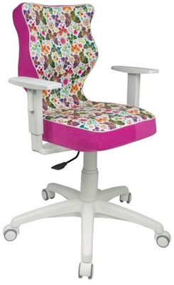 Picture of Children&#39;s chair Entelo ST31 White / Pink, 400x370x1000 mm