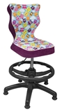 Show details for Children&#39;s chair Entelo ST32 Purple / Owls