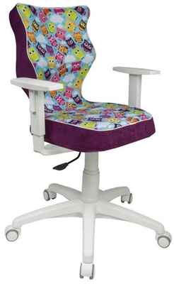Picture of Children&#39;s chair Entelo ST32 White / Viole