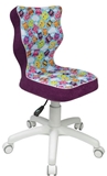 Show details for Children&#39;s chair Entelo ST32 White / Violet