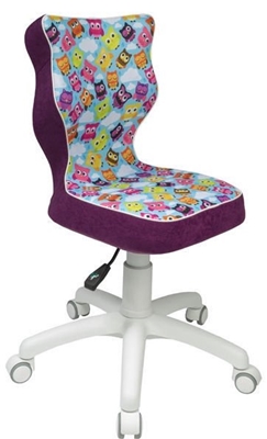 Picture of Children&#39;s chair Entelo ST32 White / Violet