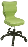Show details for Children&#39;s chair Entelo VS05 Black / Green, 370x350x830 mm