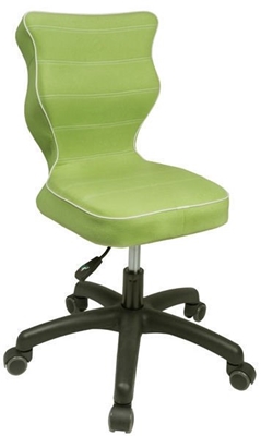 Picture of Children&#39;s chair Entelo VS05 Black / Green, 370x350x830 mm
