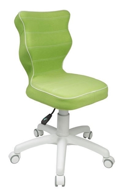 Picture of Children&#39;s chair Entelo VS05 White / Green, 370x350x830 mm