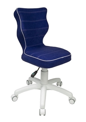 Picture of Children&#39;s chair Entelo VS06 White / Blue, 370x350x830 mm