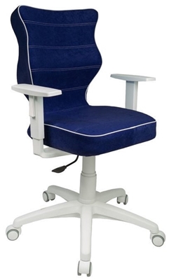 Picture of Children&#39;s chair Entelo VS06 White / Blue, 400x370x1000 mm