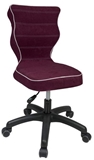 Show details for Children&#39;s chair Entelo VS07 Black / Violet, 370x350x830 mm