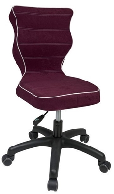 Picture of Children&#39;s chair Entelo VS07 Black / Violet, 370x350x830 mm