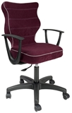 Show details for Children&#39;s chair Entelo VS07 Black / Violet, 400x370x1010 mm