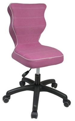 Picture of Children&#39;s chair Entelo VS08 Black / Pink, 370x350x830 mm