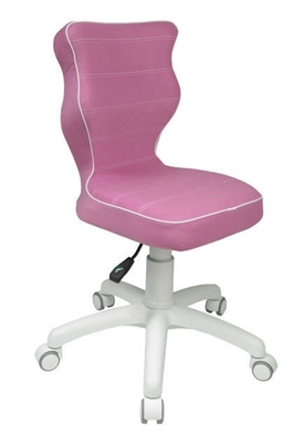 Picture of Children&#39;s chair Entelo VS08 White / Pink, 370x350x830 mm