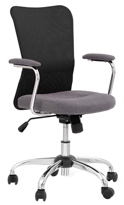 Picture of Children&#39;s chair Halmar Andy Grey / Black