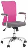 Show details for Children&#39;s chair Halmar Andy Grey / Pink