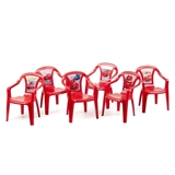 Show details for Children&#39;s chair Home4you Disney Cars Red
