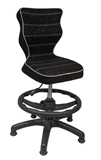 Show details for Entelo Petit Black HC+F Size 3 Children Chair VS01 Black