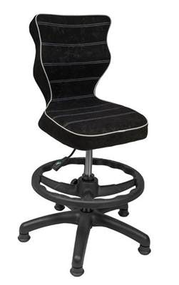 Picture of Entelo Petit Black HC+F Size 3 Children Chair VS01 Black