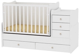 Show details for Children&#39;s bed Bertoni Lorelli Maxi Plus White, 167x72 cm