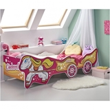 Show details for Children&#39;s bed Halmar Cinderella Multicolored, 165x79 cm